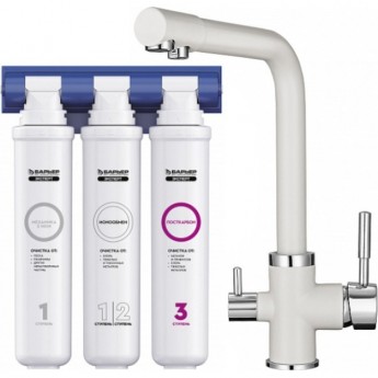 Комплект кухонный смеситель GRANULA GR-2015 арктик + фильтр Granula Комплект кухонный смеситель GRANULA GR-2015 арктик + фильтр Granula