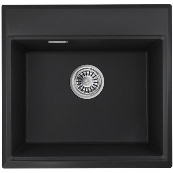 Кухонная мойка GRANULA 5202 шварц (черный металлик) Кухонная мойка GRANULA 5202 шварц (черный металлик)