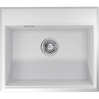 Кухонная мойка GRANULA 5805 арктик (белый) Кухонная мойка GRANULA 5805 арктик (белый)