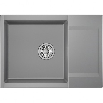 Кухонная мойка GRANULA ESTETICA ES-7003 алюминиум Кухонная мойка GRANULA ESTETICA ES-7003 алюминиум