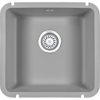 Кухонная мойка GRANULA GR-3801 алюминиум Кухонная мойка GRANULA GR-3801 алюминиум