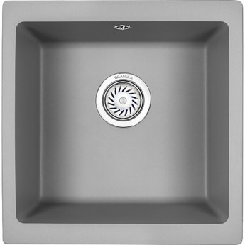 Кухонная мойка GRANULA GR-4451 алюминиум Кухонная мойка GRANULA GR-4451 алюминиум