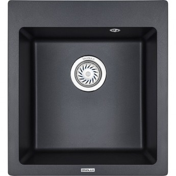 Кухонная мойка GRANULA GR-4651 шварц (черный металлик) Кухонная мойка GRANULA GR-4651 шварц (черный металлик)