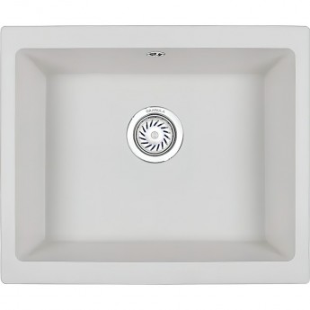 Кухонная мойка GRANULA GR-5551 арктик (белый)