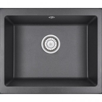 Кухонная мойка GRANULA GR-5551 графит (черно-серый) Кухонная мойка GRANULA GR-5551 графит (черно-серый)