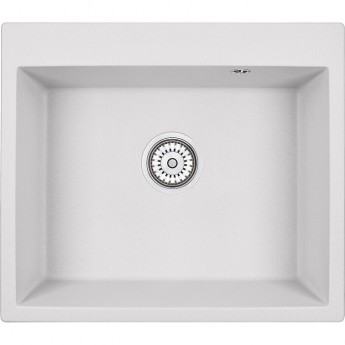 Кухонная мойка GRANULA GR-6001 арктик (белый) Кухонная мойка GRANULA GR-6001 арктик (белый)