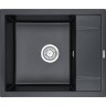 Кухонная мойка GRANULA GR-6002 шварц (черный металлик) Кухонная мойка GRANULA GR-6002 шварц (черный металлик)