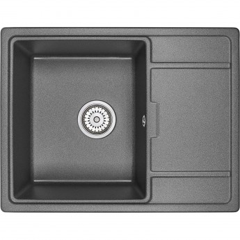 Кухонная мойка GRANULA GR-6503 графит (черно-серый) Кухонная мойка GRANULA GR-6503 графит (черно-серый)