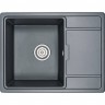 Кухонная мойка GRANULA GR-6503 шварц (черный металлик) Кухонная мойка GRANULA GR-6503 шварц (черный металлик)