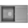 Кухонная мойка GRANULA GR-7804 алюминиум Кухонная мойка GRANULA GR-7804 алюминиум