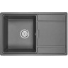 Кухонная мойка GRANULA GR-7804 графит (черно-серый) Кухонная мойка GRANULA GR-7804 графит (черно-серый)