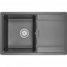 Кухонная мойка GRANULA GR-7804 шварц (черный металлик) Кухонная мойка GRANULA GR-7804 шварц (черный металлик)
