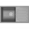 Кухонная мойка GRANULA GR-8002 алюминиум Кухонная мойка GRANULA GR-8002 алюминиум