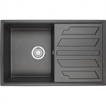 Кухонная мойка GRANULA GR-8002 черный Кухонная мойка GRANULA GR-8002 черный
