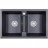 Кухонная мойка GRANULA GR-8101 шварц (черный металлик) Кухонная мойка GRANULA GR-8101 шварц (черный металлик)