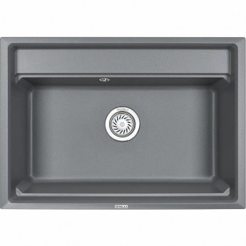 Кухонная мойка GRANULA KITCHEN SPACE KS-7301 алюминиум Кухонная мойка GRANULA KITCHEN SPACE KS-7301 алюминиум