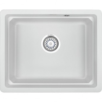 Кухонная мойка GRANULA KS-5501U, арктик (белый) Кухонная мойка GRANULA KS-5501U, арктик (белый)