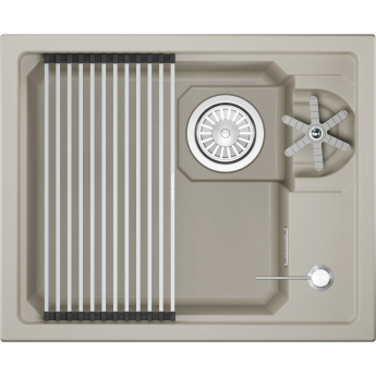 Кухонная мойка GRANULA KS-5505RU КРЕМАН кварц Кухонная мойка GRANULA KS-5505RU КРЕМАН кварц