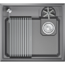 Кухонная мойка GRANULA KS-5807R АЛЮМИНИУМ кварц 5807R ALYUMIHIYM