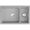 Кухонная мойка GRANULA KS-7304iU АЛЮМИНИУМ кварц 7304iU ALYUMIHIYM