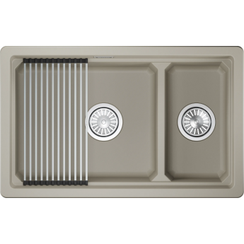 Кухонная мойка GRANULA KS-7304iU КРЕМАН кварц Кухонная мойка GRANULA KS-7304iU КРЕМАН кварц