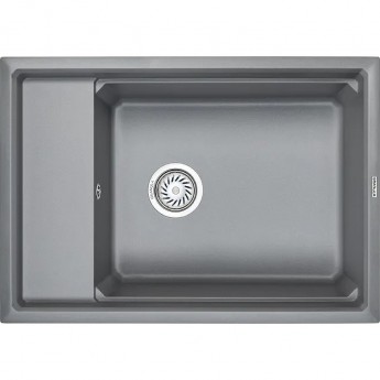 Кухонная мойка GRANULA KS-7305, алюминиум Кухонная мойка GRANULA KS-7305, алюминиум