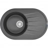 Кухонная мойка GRANULA СТАНДАРТ ST-7601 графит (черно-серый) Кухонная мойка GRANULA СТАНДАРТ ST-7601 графит (черно-серый)