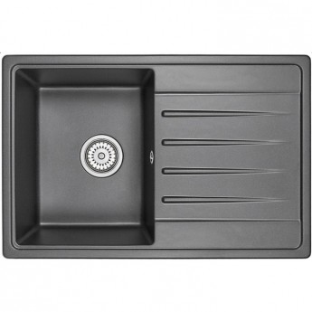 Кухонная мойка GRANULA СТАНДАРТ ST-7602 черный Кухонная мойка GRANULA СТАНДАРТ ST-7602 черный