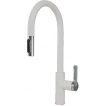 Смеситель для кухни GRANULA 8168 арктик с выдвижным изливом Смеситель для кухни GRANULA 8168 арктик с выдвижным изливом