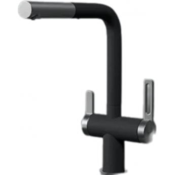 Смеситель для кухни GRANULA 8170 графит с выдвижным изливом Смеситель для кухни GRANULA 8170 графит с выдвижным изливом