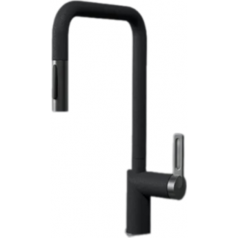 Смеситель для кухни GRANULA GR-8173 графит с выдвижным изливом Смеситель для кухни GRANULA GR-8173 графит с выдвижным изливом