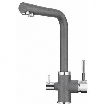 Смеситель GRANULA GR-2015 графит (черно-серый) Смеситель GRANULA GR-2015 графит (черно-серый)