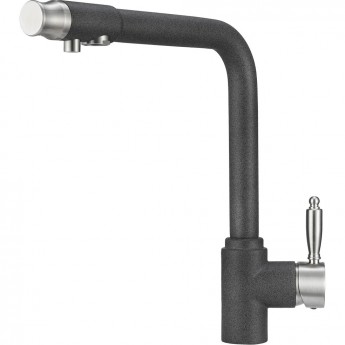 Смеситель GRANULA GR-2301 графит (черно-серый) Смеситель GRANULA GR-2301 графит (черно-серый)