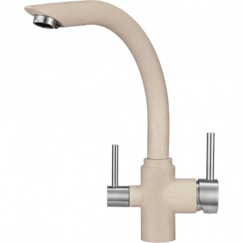 Смеситель GRANULA GR-2304 антик (бежевый) Смеситель GRANULA GR-2304 антик (бежевый)