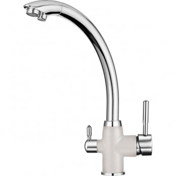 Смеситель GRANULA GR-3167 ХРОМ/АРКТИК Смеситель GRANULA GR-3167 ХРОМ/АРКТИК