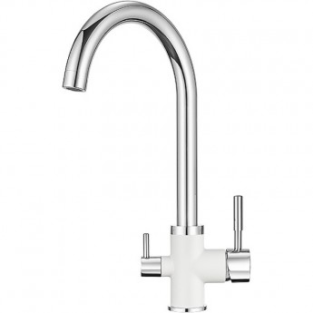 Смеситель GRANULA GR-3168 ХРОМ/АРКТИК Смеситель GRANULA GR-3168 ХРОМ/АРКТИК