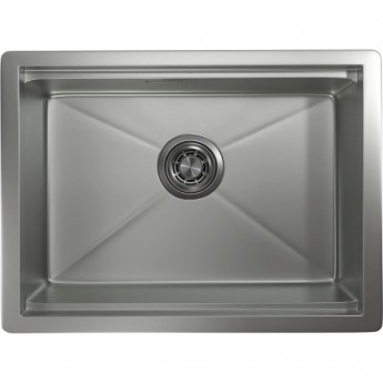 Стальная кухонная мойка GRANULA KITCHEN SPACE KS-6045U сталь матовая Стальная кухонная мойка GRANULA KITCHEN SPACE KS-6045U сталь матовая