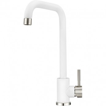 Смеситель для кухни GRANULA ST-4033, арктик (белый) Смеситель для кухни GRANULA ST-4033, арктик (белый)